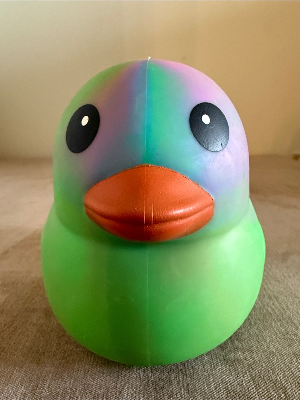 Sunny Days Jumbo Squeezy Duck - Tie Dye Green | New